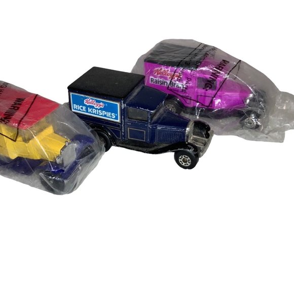 Match Box Kellogg's Promo Diecast Trucks Set of Four Different Vehicles - Picture 4 of 14